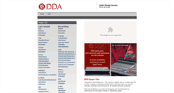 Desktop Screenshot of ddaconsoles.com