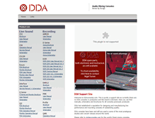 Tablet Screenshot of ddaconsoles.com